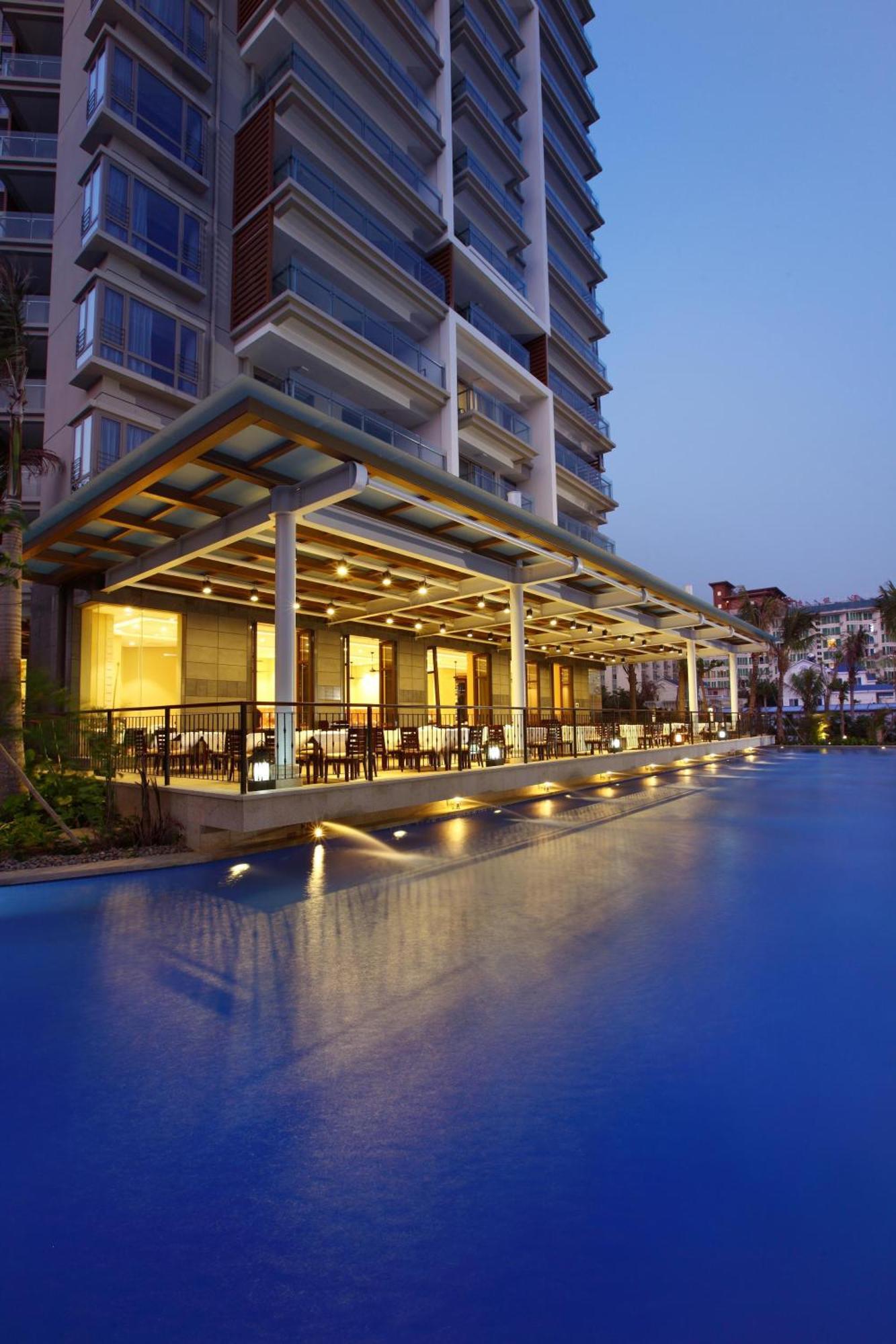 Sanya Seacube Holiday Hotel Buitenkant foto